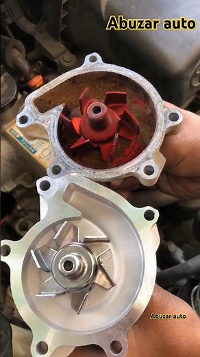 how to replace water pump in the Toyota Vitz 2SZ engine #youtubeshorts