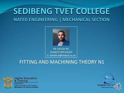 LESSON 1 Health And Safety - Fitting And Machining N1