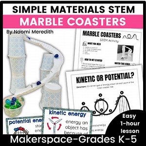 Marble Roller Coaster with Paper Plates Easy STEM Activity