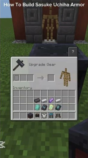 How To Sasuke Uchiha Armor 🥷 🩸