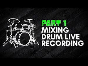 Mixing DRUM Live Recording‼ Step by Step | STUDIO ONE 5 TUTORIAL