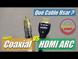 Cable Coaxial Digital Audio Out vs HDMI ARC - HDMI ARC vs Digital Coaxial Cable