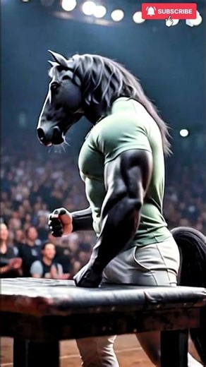 Zebra vs Horse | Epic Arm Wrestling Turns Into a Brutal Fight | Cinematic Short Film