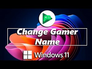 How To Change Google Play Gamer Name On PC