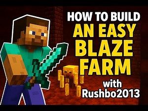 How to Build an Easy Blaze Farm in Minecraft