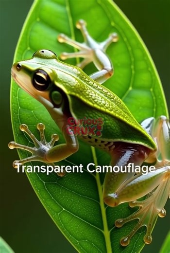 SECRET EXPOSED: Nature's Transparent Heart (Glass Frog) | Why Can We See Its Organs Beat?