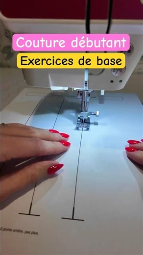 Exercices couture débutant : entraîne ta main avant les vêtements