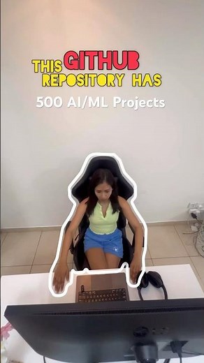 This GitHub Repository has 500 AI/ML projects #coderepository #ai #datascienceacademy #project