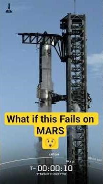 One Hydraulic Failure Could End Mars Landing #spacex #starship #elonmusk #rocket #marsmission