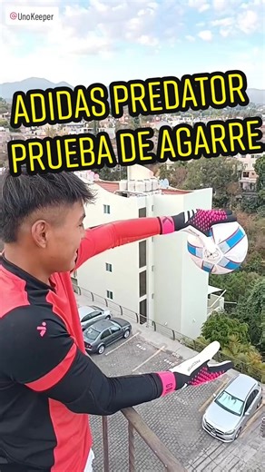 Hola Goleros aquí les muestro la prueba de agarre, la famosa #GoleroGrip con esta belleza de guantes #adidaspredator que nos enviaron nuestros amigos de @UnoKeeper aquí pueden encontrar gran variedad de artículos de porteros y con la Palabra