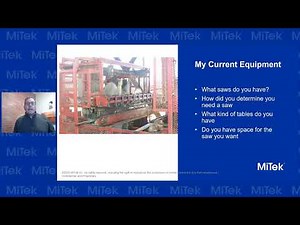 Virtual Training: What Saws Do I Need for MY Workflow?