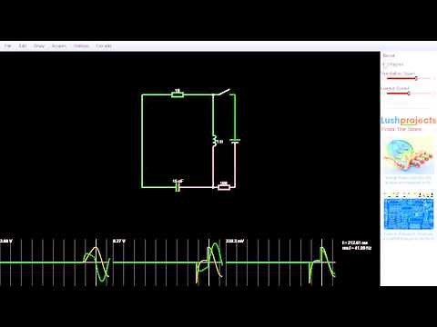 Browser circuit simulator at Lushprojects.com