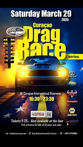 Get ready for the first 'Curaçao Drag Race Series' (CDRS)...