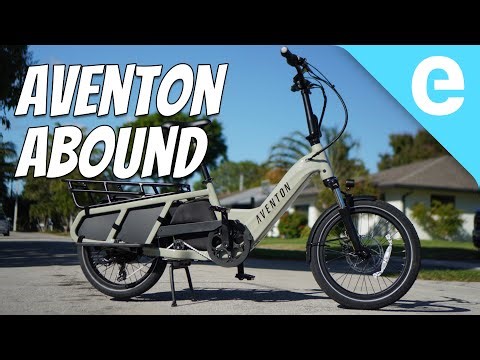 Aventon Abound review: Slick torque sensor cargo e-bike!
