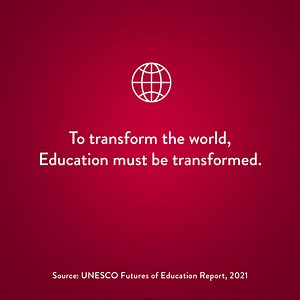 Earlier this week we celebrated the fourth International Day of Education under the theme 'Changing Course, Transforming Education.' Reviewing the 5 key points that UNESCO's #FuturesOfEducation report highlights as key to shaping the future, we are reminded of our own dedication to using education to transform the lives of our learners for lifetime success across the continent. By reimagining education, we can reimagine their futures. Read UNESCO's full report here: https://bit.ly/3FWY6s3 #Educa