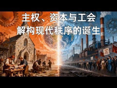 刘仲敬：主权、资本与工会：解构现代秩序的诞生 | 演化机制、竞争、非道德性 | 行会自治、封建自由、特许状、城市政治 | 主权唯一、神权世俗化 | 重农学派、哥老会、共济会| 乌鲁木齐公安局故事