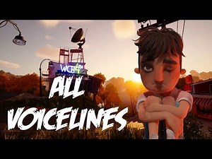 Aaron Peterson All Voicelines-Hello Neighbor