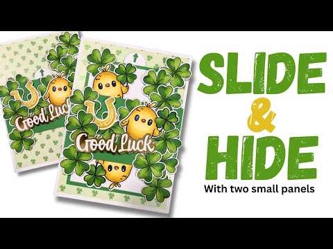 Slide n Hide Card | Good Luck Edition!
