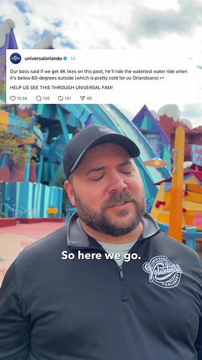 Our fans never leave us high and dry 🌊 If this is on your FYP, you have to ride this wateriest water ride on your next trip to Universal 👀 #UniversalOrlandoResort #UniversalStudios #IslandsofAdventure #WaterRide