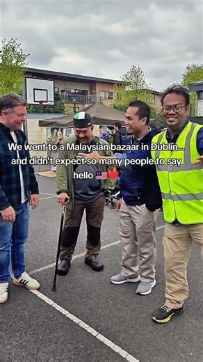 The Malaysian Community in Dublin Surprised Us ❤️ #malaysia