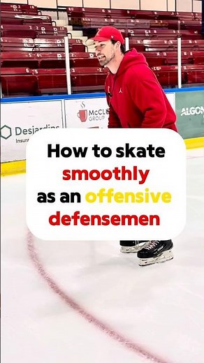 How to Skate Smoothly as an Offensive Defensemen