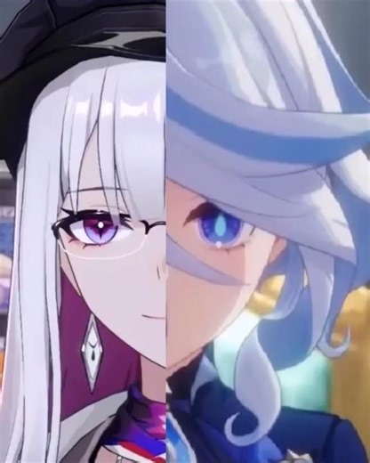 Same voice actress #honkaistarrail #genshinimpact