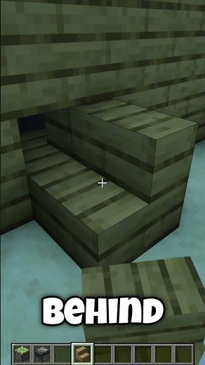 Hidden Staircase in Minecraft How To Quick Tutorial and Showcase