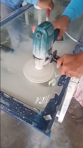 buffing glass scratches