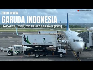 Flying Garuda Indonesia Domestic in 2025 🇮🇩 | Jakarta to Bali Economy Review