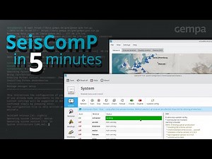SeisComP in 5 minutes