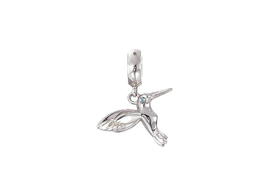 Chamilia Signature Hummingbird Bead Charm