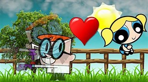 2D animation ,dexter & Bubbles