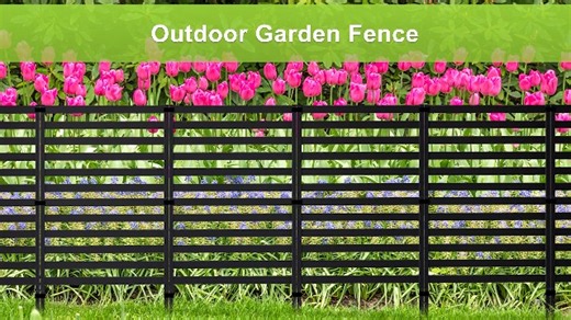 Watch 12 Panels Garden Fencing Animal Barrier Fence No Dig on Amazon Live