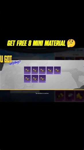 Royale Pass A18 Purchase Get Free 8 Mini Material BGMI #shorts #pubgmobile #bgmi #darrowgaming