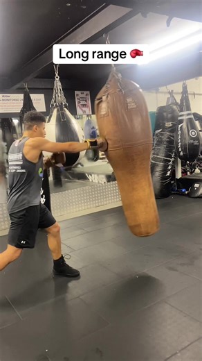 Long range work #boxing🥊 #boxingtraining #boxinglife