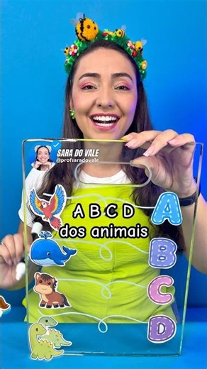 The ABCs of animals - learn in a fun way!! #earlychildhoodeducation #literacy #kids