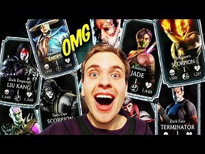 MK Mobile. Dark Fate Pack Opening. THE LUCKIEST DAY OF MY LIFE!