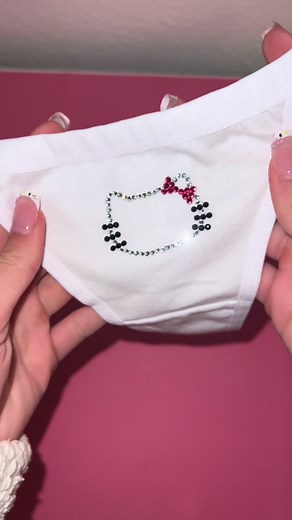 Rhinestone Hello Kitty Underwear Restocked!