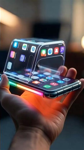 Future Foldable Feature Phone 2100 | Next Gen Shape Shifting Mobile #future #tech #shorts