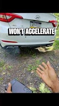 White Smoke & No Acceleration | 2015 Hyundai Sonata 2.0T #hyundaisonata #hyundai #kiaoptima