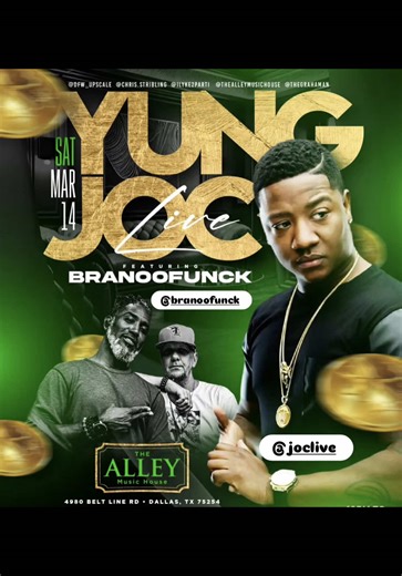 Yung Joc Live at The Alley Music House: March 14th Performance