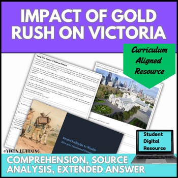 Australian Colonial History: From Goldfields to Wealth (Digital & Printable)