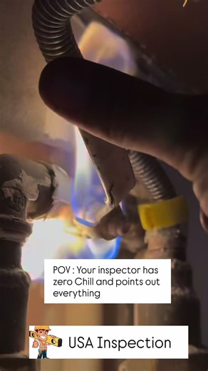 Home inspection #homeinspection #homeinspector #realestate #gasleak #diy