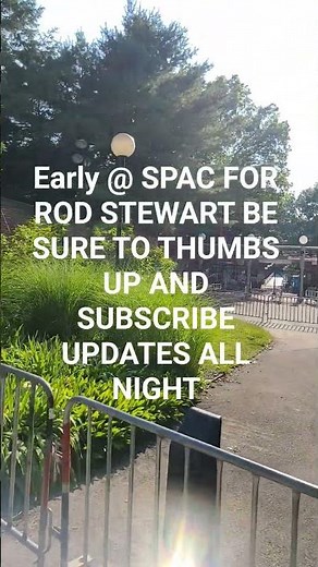 Rod Stewart and Cheap Trick tonight Saratoga Performing Arts Center Saratoga Springs NY July15th 25