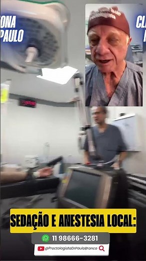 Afraid of anesthesia? See how Chronic Anal Fissure surgery begins