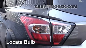 Rear Turn Signal Replacement on a 2018 Ford Escape SE 1.5L 4 Cyl. Turbo