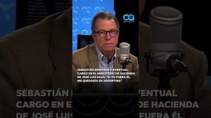 Sebastián Edwards y eventual cargo de José Luis Daza: Si yo fuera él, me quedaría en Argentina | Catalina Edwards