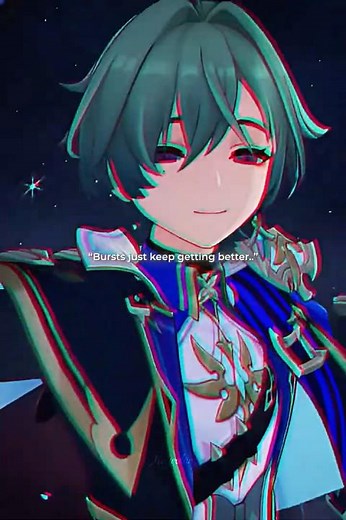 Lohen's elemental burst in slow motion. #genshinimpact #hoyoverse #genshin #lohen