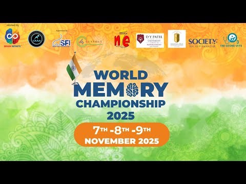 WORLD MEMORY CHAMPIONSHIP 2025 || FINAL DAY ||