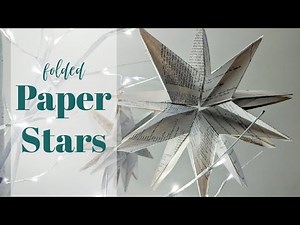 Folded Paper Star